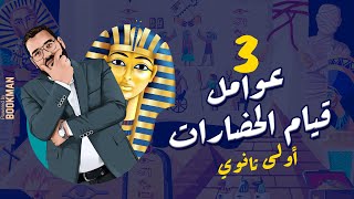 أ. غريب رجب | الصف الأول الثانوي | مصر الحضارة | الدرس الثالث | عوامل قيام الحضارات