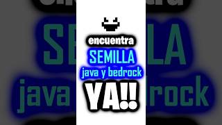 #datwinxd 🌮👽🍸Como ver y encontrar tu semilla en minecraft java y bedrock👽👌