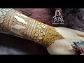 Beautiful heavy bridal henna design tutorial  very beautiful bridal henna    tutorial by thouseen