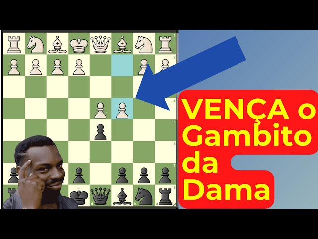 Aprenda de uma vez a Jogar contra o Gambito da Dama!! 