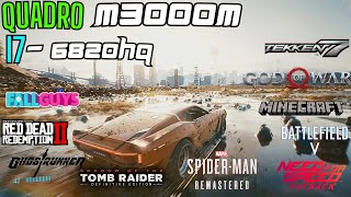 Nvidia Quadro M3000M in early 2024 - 7 (AAA Title) Games Tested - IV