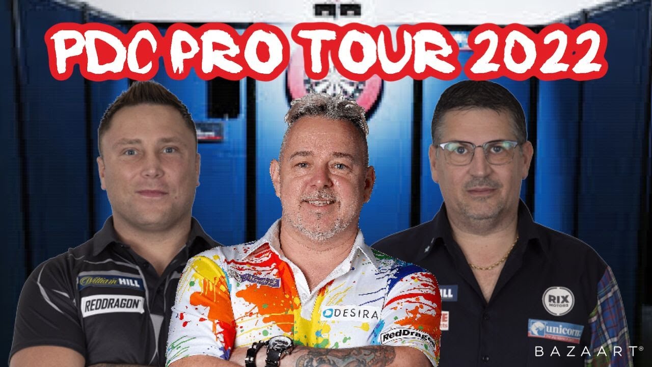 pdc tour card holders 2022