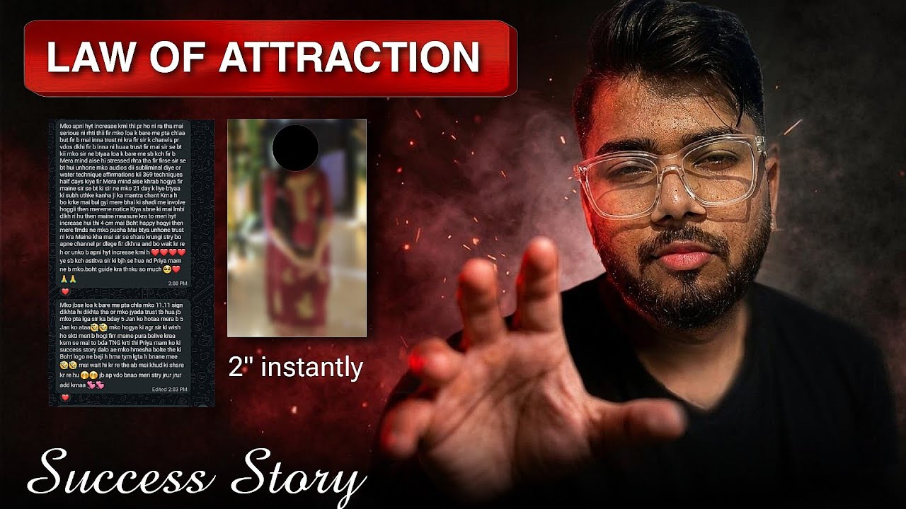 MANIFESTATION #8 | Law of Attraction Height Manifestation Success Story