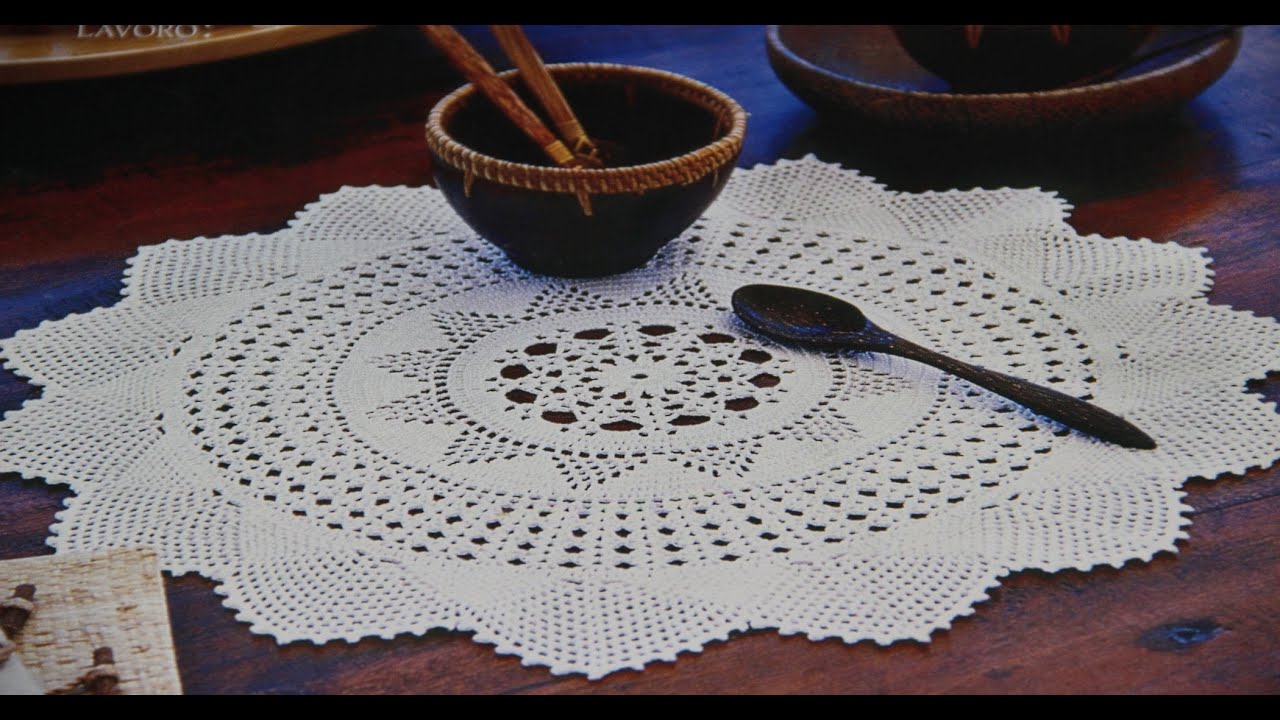 Очаровательная САЛФЕТКА КРЮЧКОМ для начинающих рукодельниц. ЛЕГКО, ПРОСТО и КРАСИВО! ПЕРВАЯ ЧАСТЬ.