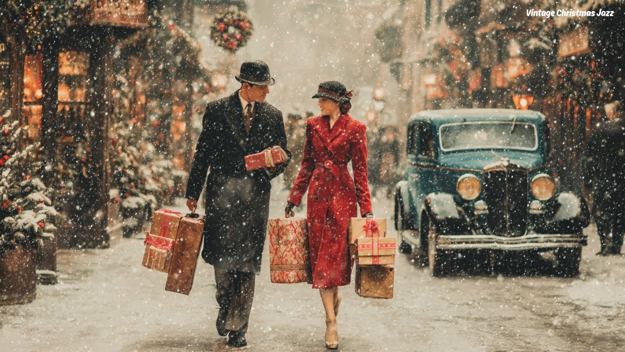 ❄️ Vintage Christmas Warmth | Cozy Holiday Moments in the Snow