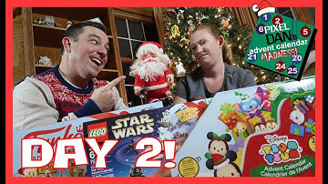 Advent Calendar Madness 2017 - Day 2 - Opening LEGO Star Wars, Disney Tsum Tsum, & Freddy Funko!