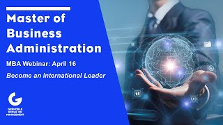 [REPLAY] GEM MBA Info Session | Become an International Leader