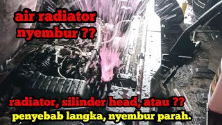 Overheating, Air radiator muncrat parah, baut silinder head dol. Carry 1.5 (Tutorial lengkap)