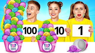 Büyük, Orta Ve Küçük Yemek Mücadelesi Olaladan Meydan Okuma