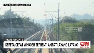 Kereta Cepat Whoosh Terhenti Akibat Layang-Layang