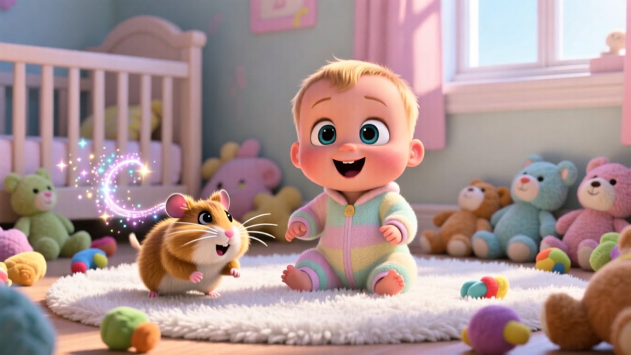 Lost Hamster 🐹🔍 Fun Kids Song | Adventure & Problem-Solving