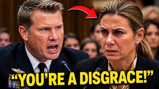 Elise Slotkin HIDES HER FACE In Shame After MAGA Navy Seal CALLS OUT Her Hypocrisy In Congress