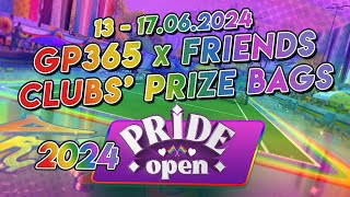 Tennis Clash 2024 Pride Open Prize Bags of GP365 x Friends Clubs [June 2024] screenshot 5