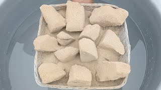 Asmr Very Soft Sand And Pure Golden Clay Only Dipping Crumble In