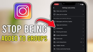 How to Stop Being Added To Groups On Instagram - Full Guide (Tutorial)