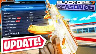 *NEW* #1 BEST SETTINGS TO USE in BLACK OPS 7 SEASON 5! (BO7 Best Controller Settings PS5/XBOX/PC)