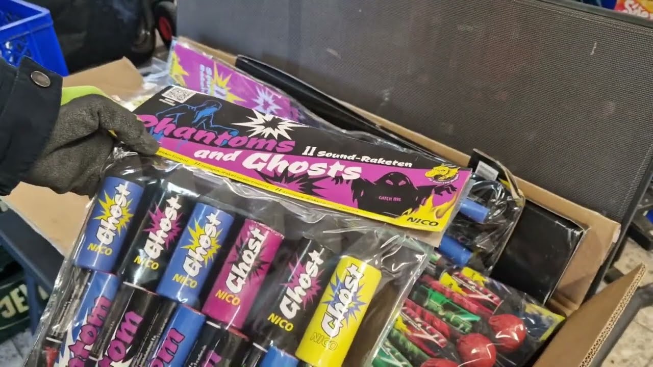 Feuerwerk Reste und Bestand Unboxing für Silvester 2024/25!