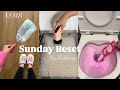 CALM SUNDAY RESET | CLEAN, RESET &amp; ORGANIZE WITH ME 🎀 ASMR *no talking* 