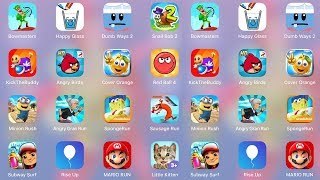 Bowmasters, Red Ball 4, Angry Gran Run, Sponge Run, Minion Rush | Best Mobile Games Compilation screenshot 5
