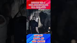 RESIDENT EVIL LEON VS VACA 🐮 KKKKKK #residentevil #leon #leonskennedy #games #residentevil4