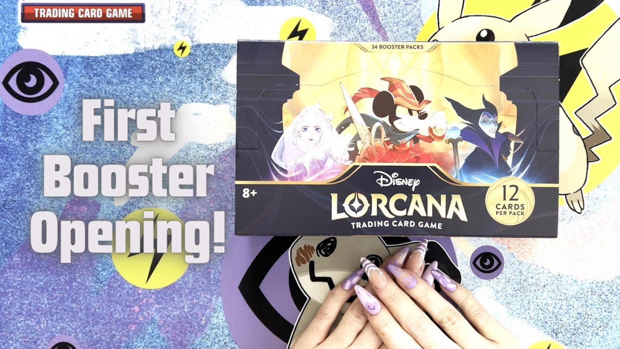 Disney Lorcana Booster Box Opening | No Yelling, Low-Key Vibes