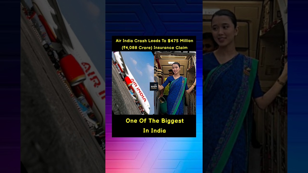 Air India Crash Leads To $475 Million(₹4,088 Crore) Insurance Claim