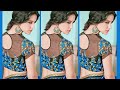 New Simple Net Blouse Designs 2024 | Simple Net Blouse Neck Design Images | Net Blouse Design Simple