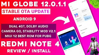 Mi Globe 12.0.1.1 Stable OTA Update For Redmi Note 4 | Dual 4G?, Dolby Audio, PUBG |Review & Install screenshot 1