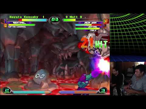 MvC2: Matt D - Iron Man Crossup to NJ Infinite to PC to HSF 86 Piece 100% Combo .:10.3.25:.