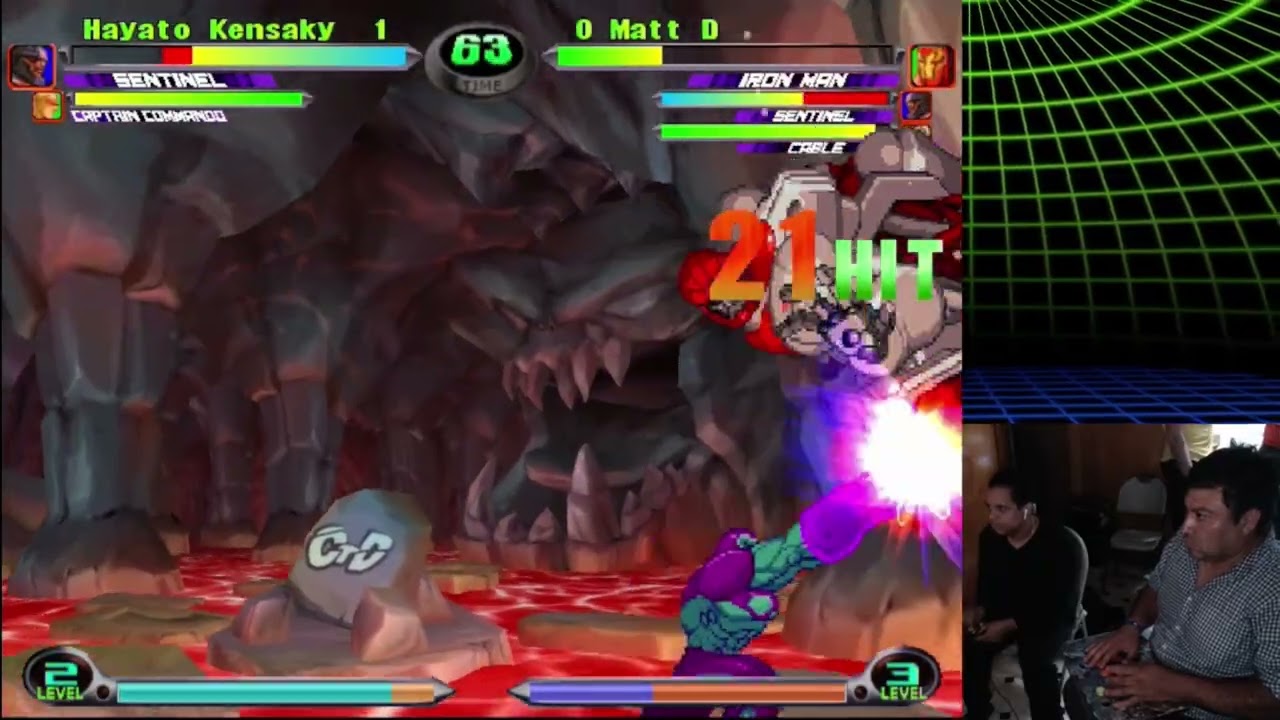 MvC2: Matt D - Iron Man Crossup to NJ Infinite to PC to HSF 86 Piece 100% Combo .:10.3.25:.