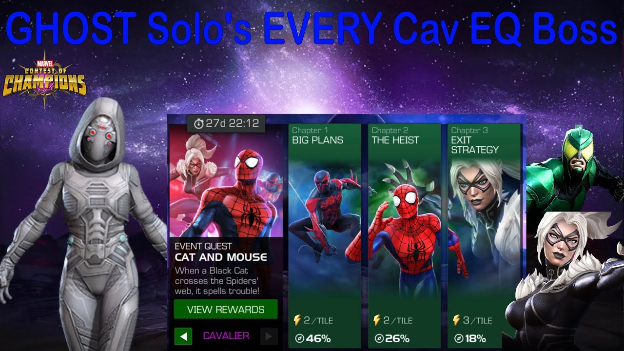 Ghost Solo's EVERY Cav EQ Boss | Jounas MCOC