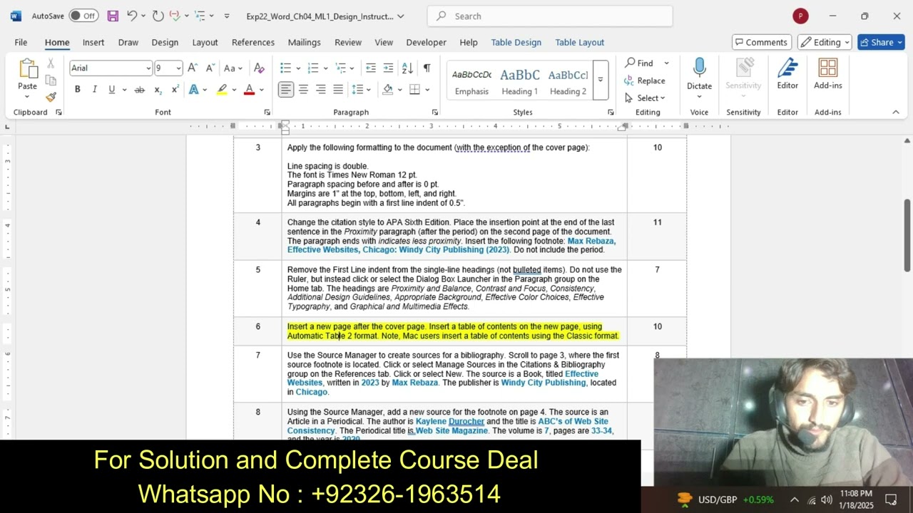 Exp22_Word_Ch04_ML1_Web_Design | Exp22 Word Ch04 ML1 Design