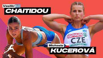 Vasiliki Chaitidou 🇬🇷 vs Michaela Kučerová 🇨🇿 (Long Jump) Silesia 2023
