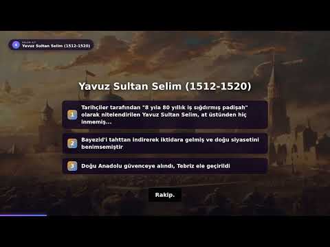 Osmanlı Devleti Yükselme Dönemi — video konu anlatımı