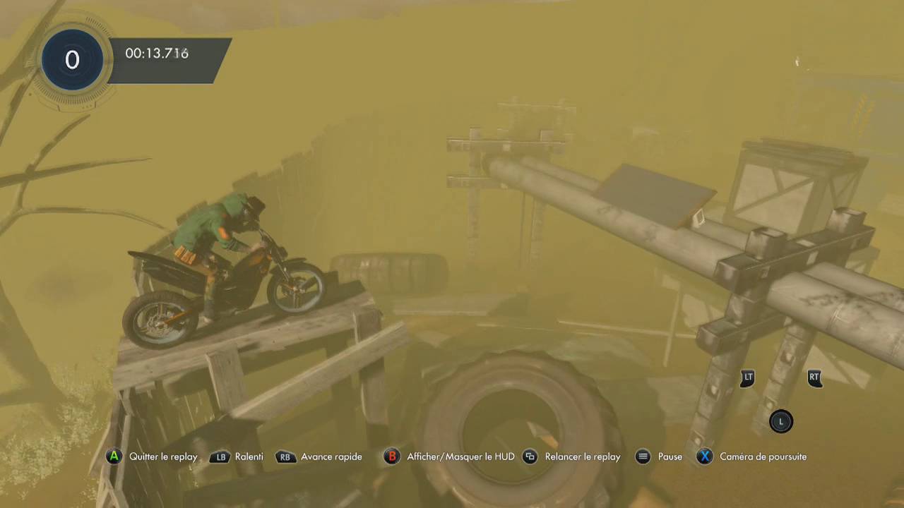 Trials Fusion - [HmS] Archaic Wasteland (Ninja Level 1/2 - 0 Fault)