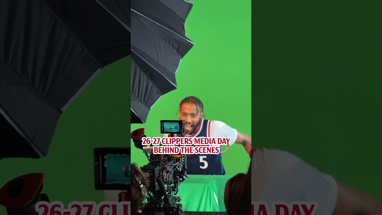 POV: You’re with the Clips for Media Day! 📸 #shorts