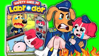 [ Paper DIY ] ❤️Making Quiet Book Sheriff Labrador Sheriff Labrador Catching Criminals #2