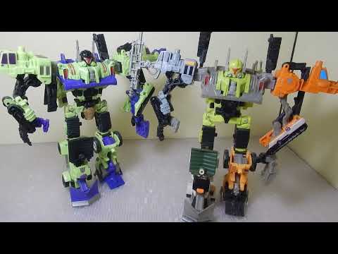 Transformers United Ex (Power Core Combiners): Steamhammer & Buildmaster Prime Mode