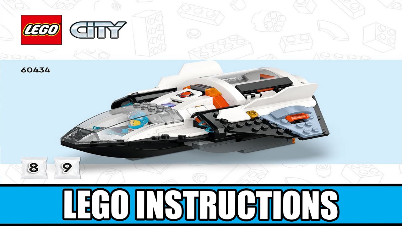 LEGO Instructions - City - 60434 - Space Base and Rocket Launchpad
