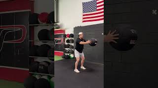 Med Ball Chest Pass