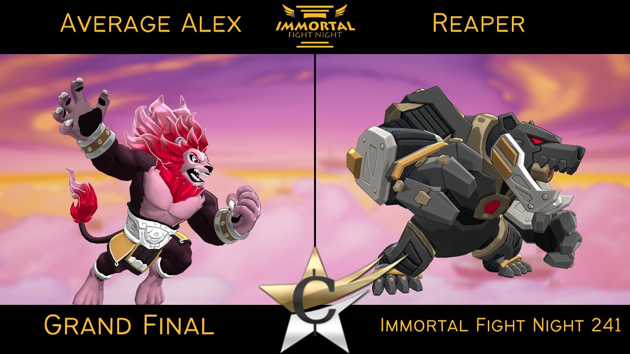 Immortal Fight Night 241 Grand Final - Average Alex (Zetterburn) Vs Reaper (Etalus) - Rivals 2
