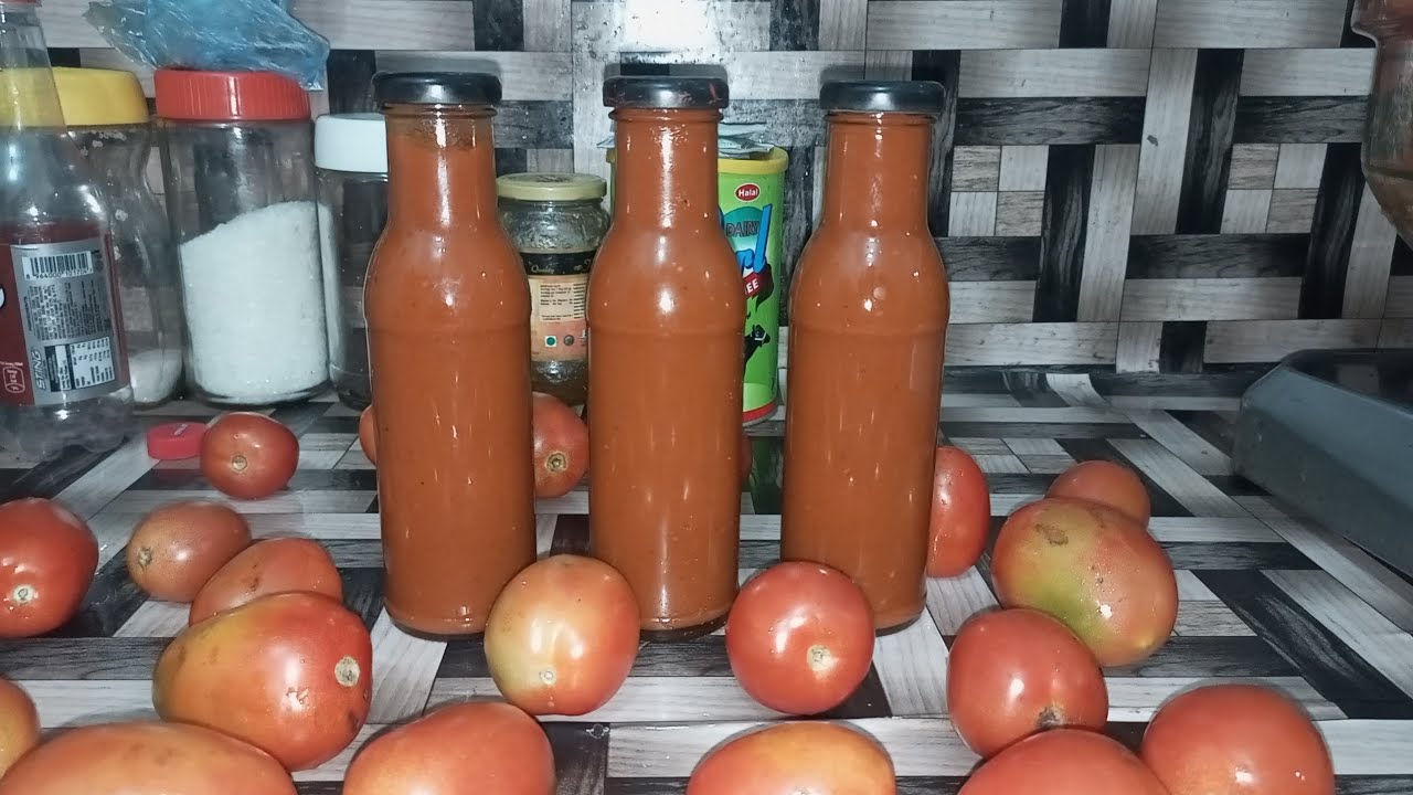 tomato ketchup banane ka aasan tarika humse sikhiye YouTube