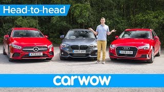 Mercedes AClass vs BMW 1 Series vs Audi A3 2019 review  which is the best premium small car?