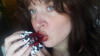 13 mouth sounds, no talking asmr (teeth tapping, lipgloss, fake food, spit painting & more)