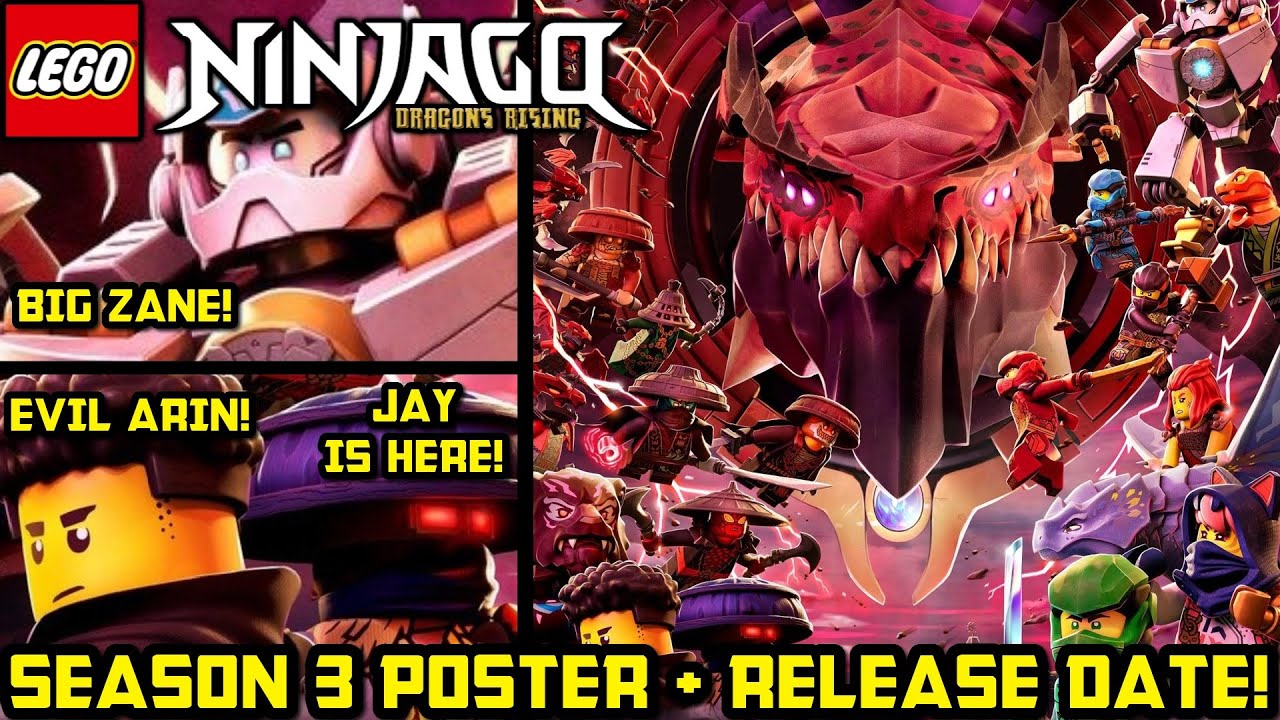 N 医龍 Season3 New SEASON 3 POSTER Breakdown! 🐉 (and release date) Ninjago