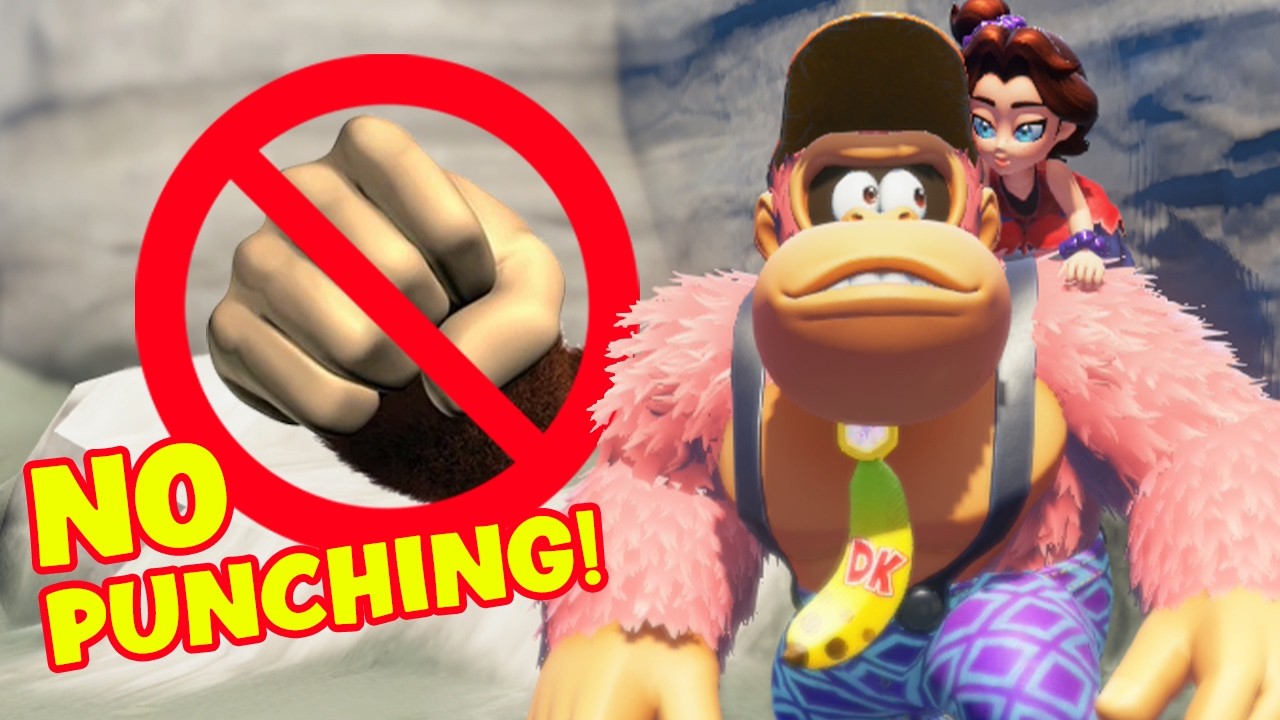 Can You Beat Donkey Kong Bananza Without Punching?