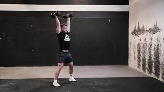 Dumbell Burpee Clean & Jerk