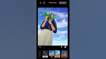 how to create a motion pic || change sky || move sky #sky#motionleap#viral