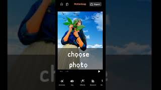 how to create a motion pic || change sky || move sky #sky#motionleap#viral