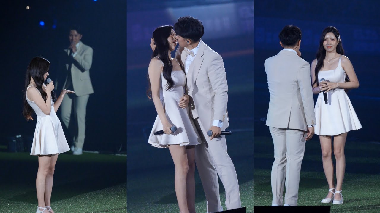 [4K60P] 250921 南珉貞大突破的心動舞台完整版! 螢幕情侶這次玩這麼大?! 不用問阿崔為什麼可以! 現在請直接祝他們百年好合! Fubon Angels 南珉貞 남민정 @台北大巨蛋